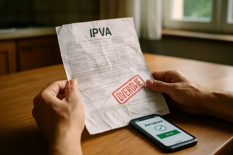 O que acontece se eu atrasar o pagamento do IPVA este ano